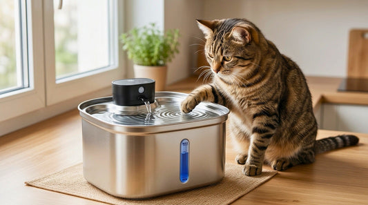 Why Does My Cat Paw at the Water Before Drinking?
