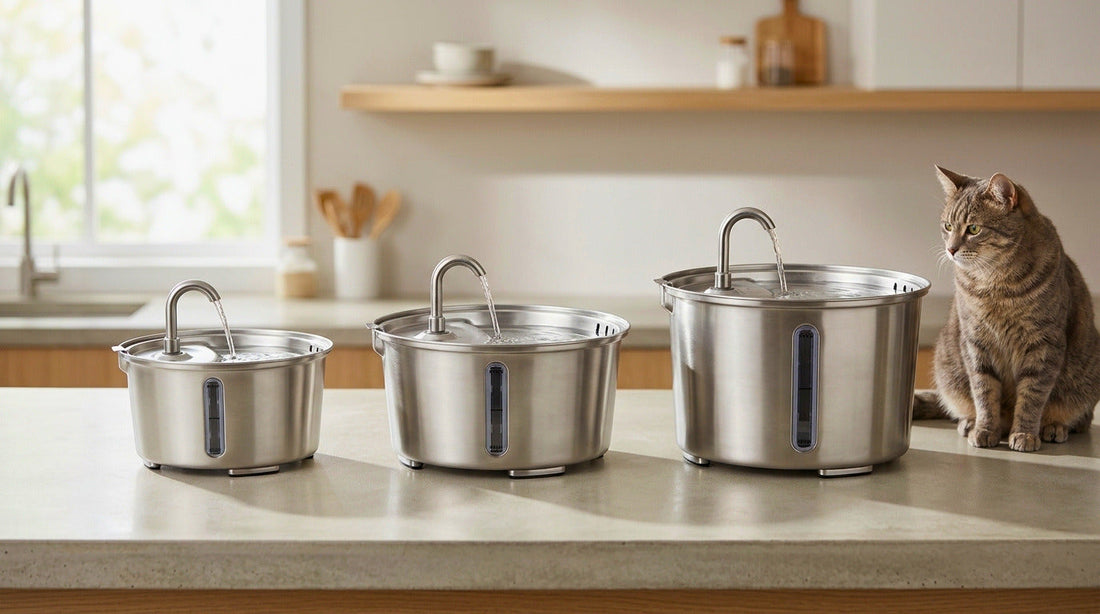 What Size Cat Water Fountain Do You Need? A Guide to Choosing the Right Capacity