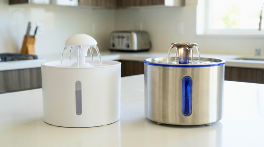 Stainless Steel Cat Water Fountain vs Plastic: What Should Cat Owners Choose?