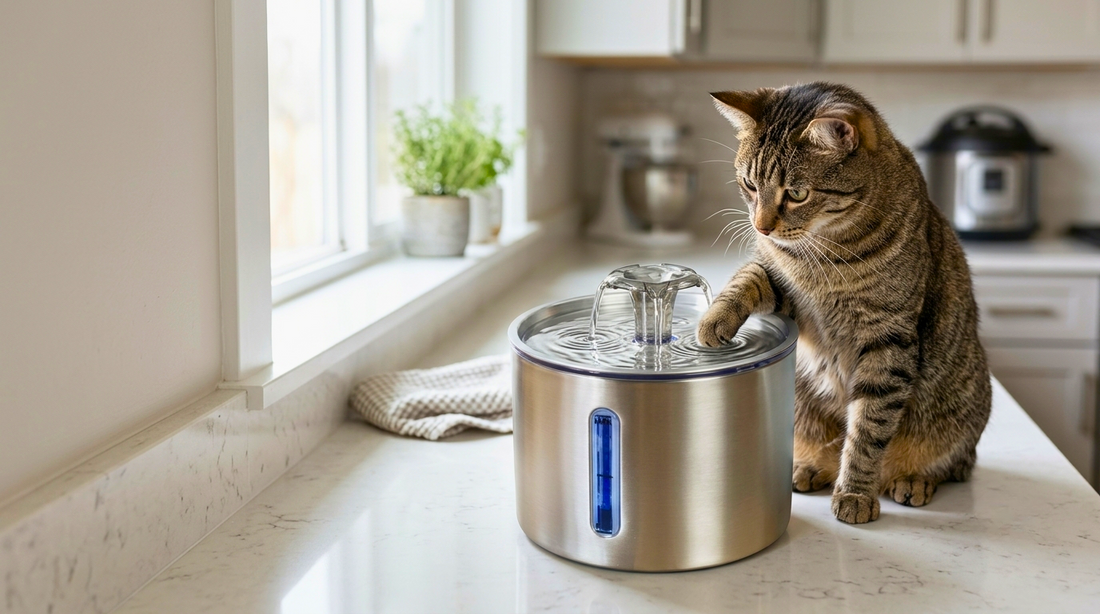 Why Does My Cat Paw at the Water? 7 Reasons Your Cat Might Do It