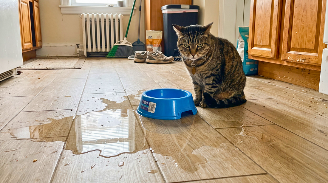 Why Does My Cat Flip Their Water Bowl?