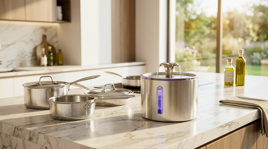 Passivation & Pores: What All-Clad Cookware Taught Me About Feline Fountains