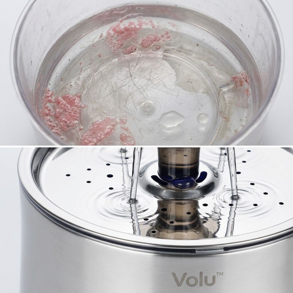 Beyond the "Slimy" Surface: Why Your Cat’s Plastic Bowl is a Biofilm Fortress