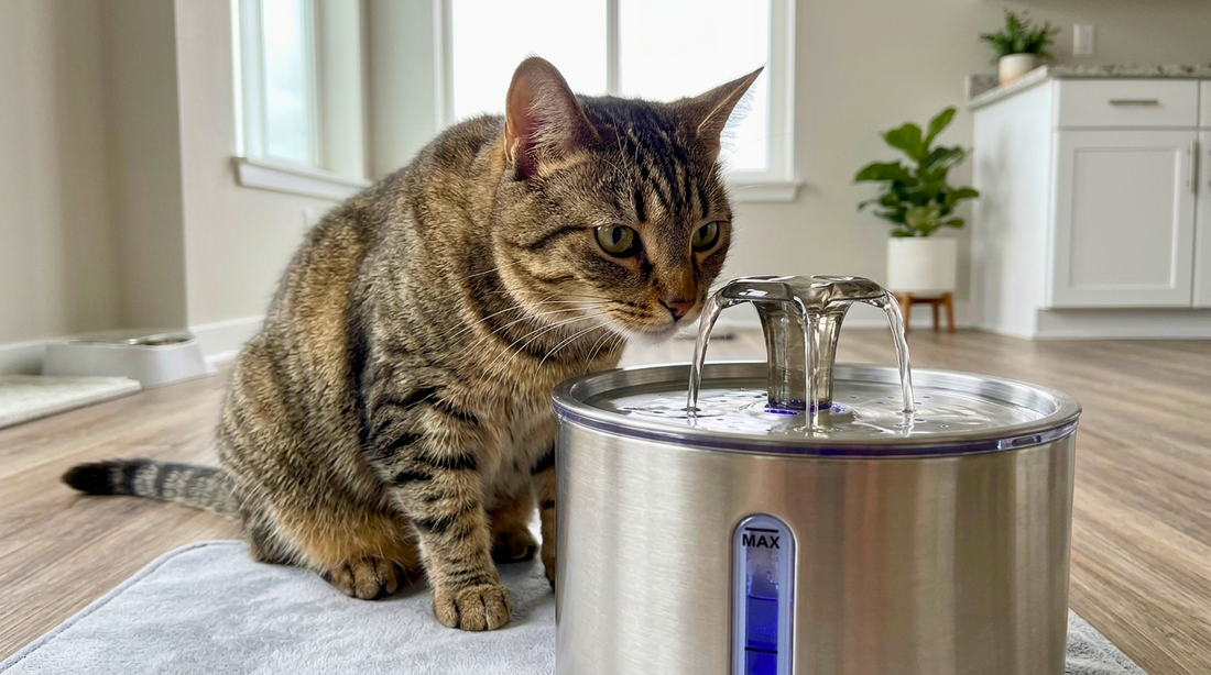 Why Do Cats Drink More From a Fountain Than a Water Bowl?