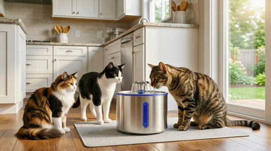 How to Choose a Cat Water Fountain for Multiple Cats: What Really Matters