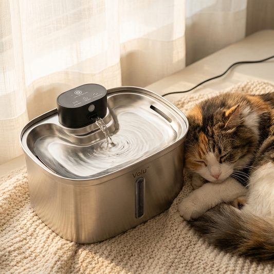 The Hidden Psychology of "Fountain Guarding": Is Your Water Station Causing Cat Anxiety?