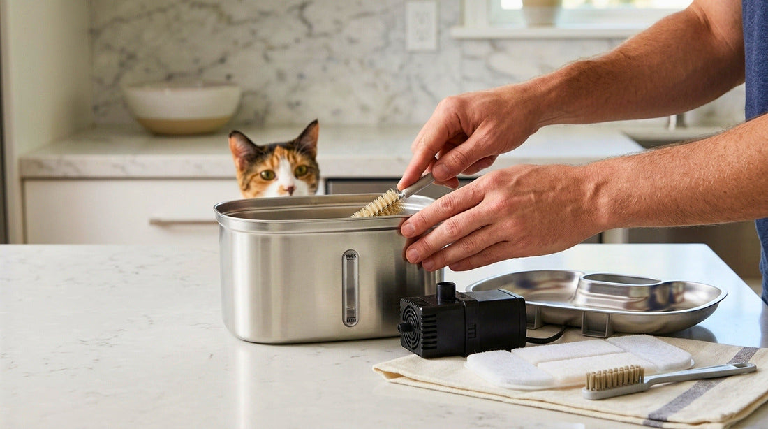 What Makes a Cat Water Fountain Easy to Clean? 8 Features to Look For