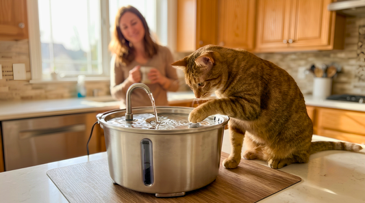 Why Does My Cat Paw at the Water Bowl Before Drinking?