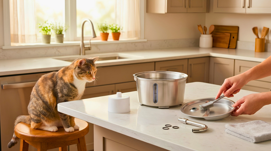 How to Clean a Cat Water Fountain: A Simple Routine for Pet Parents