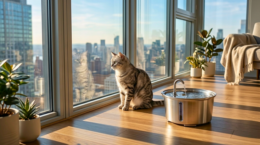 The 9-to-5 Hydration Deficit: What Your Cat Is Actually Doing While You're at the Office
