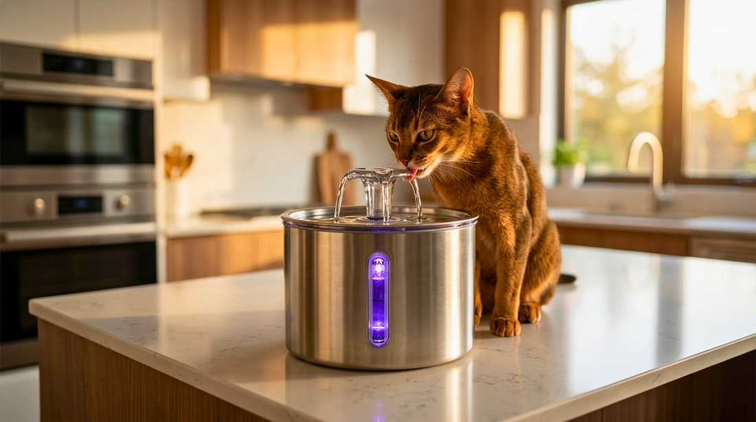 Thermal Equilibrium in Feline Hydration: The Physics of Room Temp