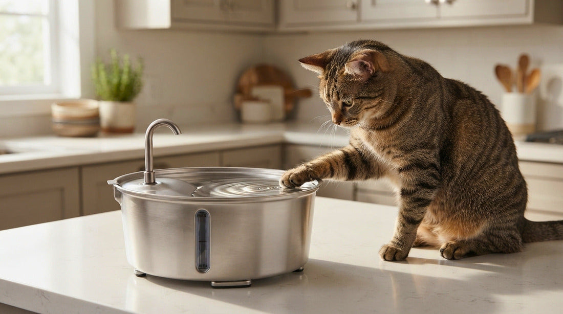 Why Does My Cat Paw at the Water Bowl Before Drinking?