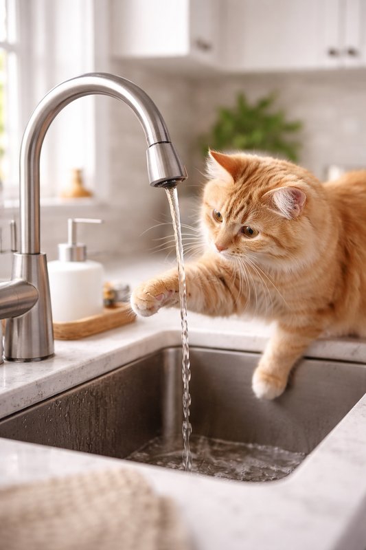 Why Your Cat Keeps Jumping on the Sink (And What It Means)