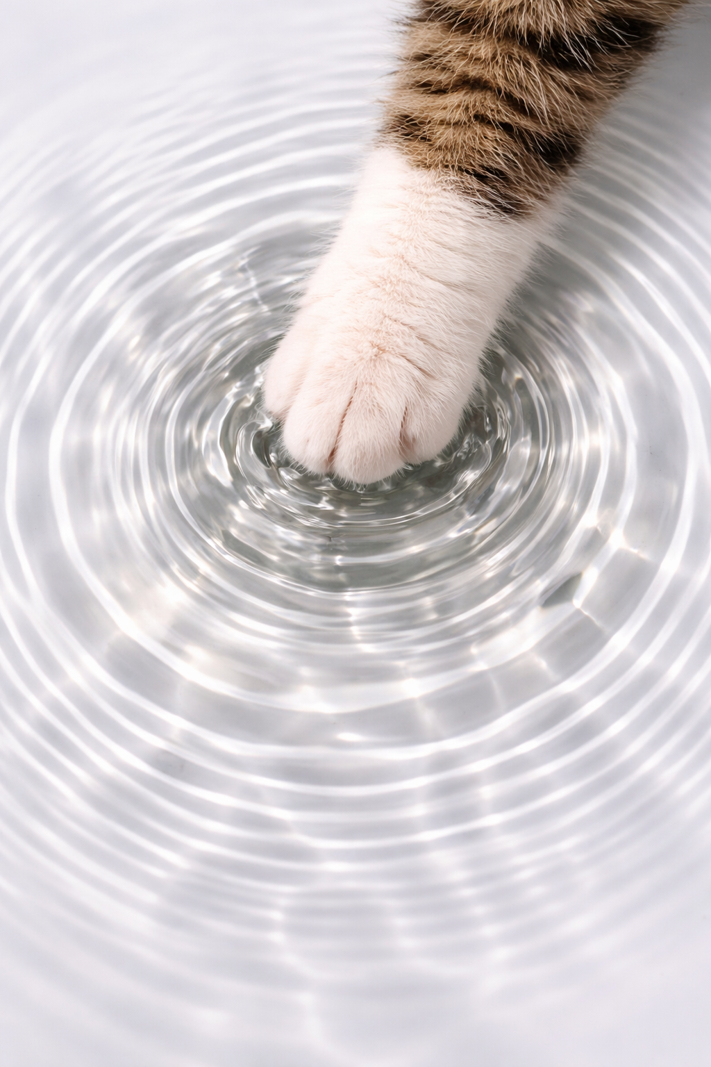 Why Your Cat Dips Their Paw in Water Before Drinking
