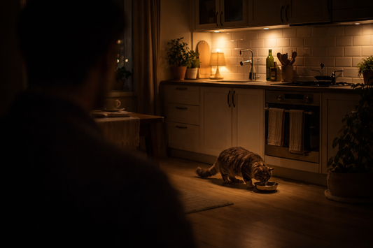 I Noticed My Cat Drinks More When No One Is Around