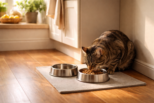 I Moved the Water Bowl Away From Food — And My Cat Finally Started Drinking