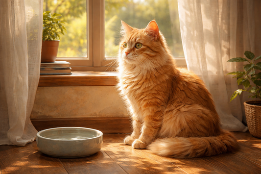 I Left Two Water Bowls Out — My Cat Made a Choice I Didn’t Expect