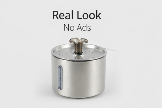 What a Real Stainless Steel Cat Water Fountain Looks Like (Inside & Out)