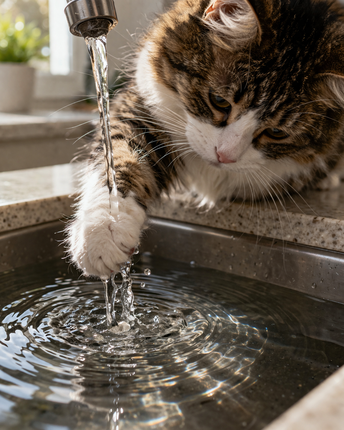 Why Your Cat Is Obsessed with Running Water (And What It Really Means)