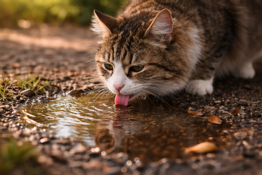 Why My Cat Chose Dirty Water Outside Over Clean Water at Home