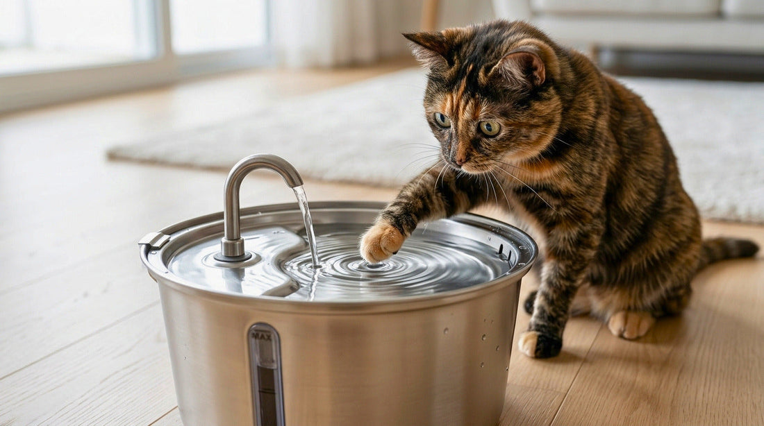 Why Does My Cat Play With Water Instead of Drinking It?