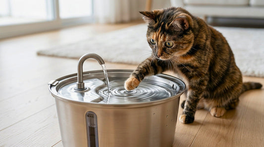 Why Does My Cat Play With Water Instead of Drinking It?
