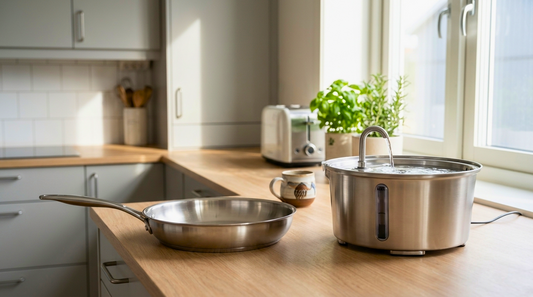 The Cookware Grade Paradox: Why I Measure My Cat's Water Fountain by All-Clad Standards