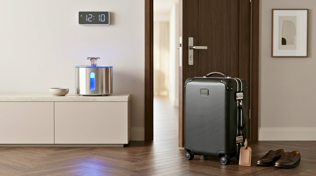 The "Vacation Anxiety": Can Your Cat's Water Station Survive a 3-Day Trip?