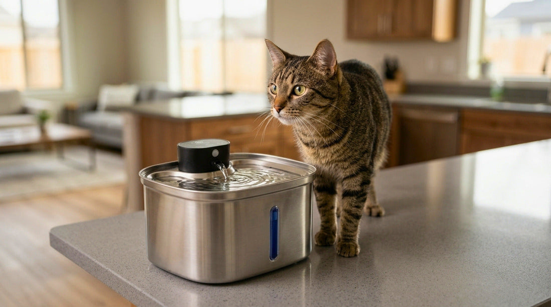 Why Does My Cat Look Back While Drinking Water? 7 Things It May Be Doing