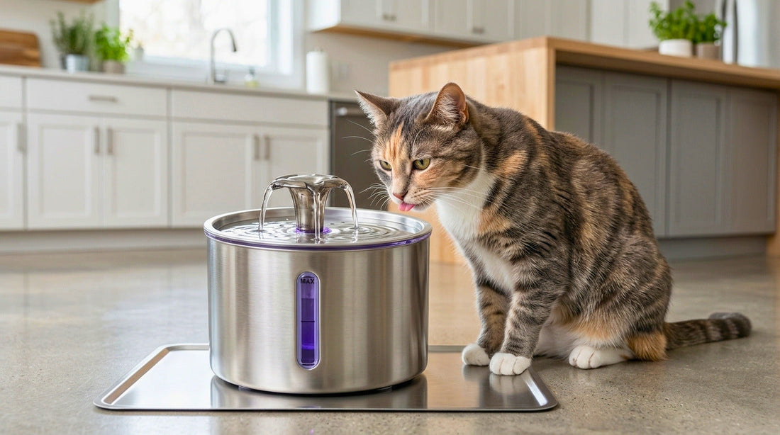 Why Does My Cat Lick the Water but Not Take a Drink? 7 Possible Reasons