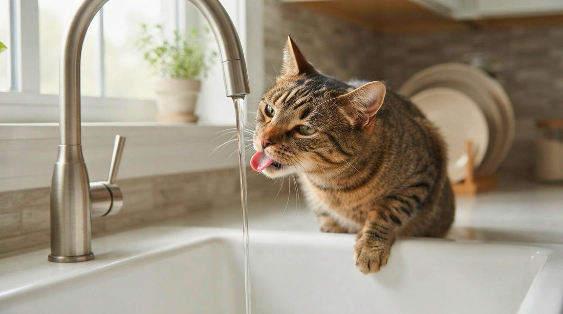 Why Does My Cat Drink Water From the Faucet?