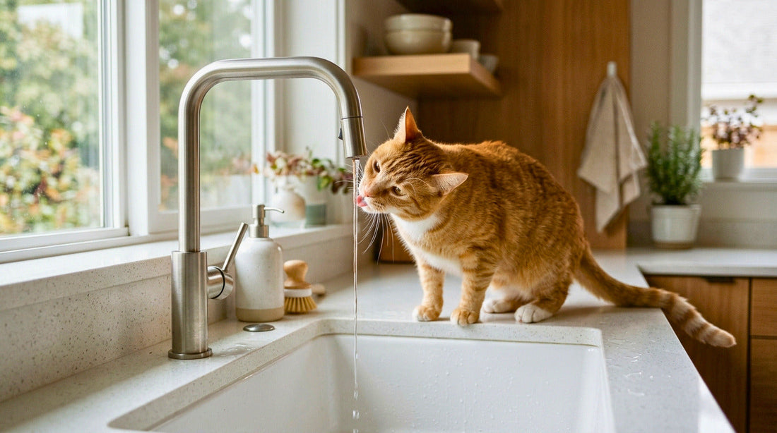 Why Does My Cat Drink From the Sink Instead of Its Water Bowl?