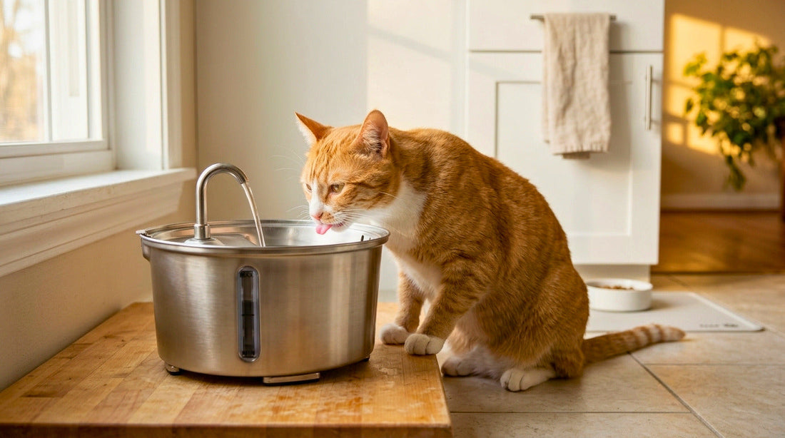 Do Cats Actually Drink More From a Water Fountain? What Cat Owners Should Know